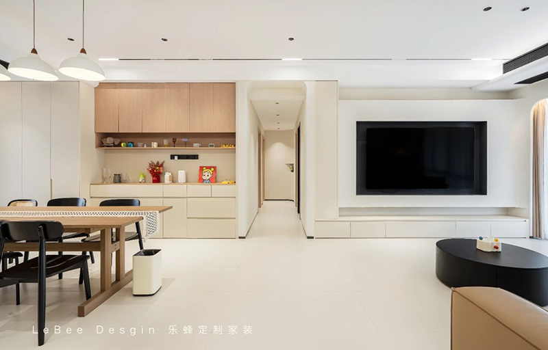 仁山智水160㎡現代奶油風